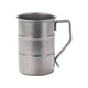 Quanshi 304 stainless steel retro beer mug direct drinking mug beverage juice cup cold water cup coffee tea cup 350ml