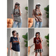 UNIQLQ [U Clothes Quality] Uniqq official library official website hot sale explosive style upgraded high crocod heavy terry ring colorful print T1049 navy blue M