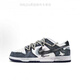 耐克（NIKE）球鞋定制  Dunk 轮回星瞳 宇宙星辰 低帮板鞋 黑蓝灰 FQ8826-100(Team691-月夜星河) 42
