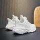 Huilirui zapatos deportivos infantiles zapatos blancos 2025 primavera nueva estilo de malla malla calzado gris sesures de la escuela primaria ligera 15246-blanca 31