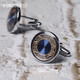 Sunflower color change blue French shirt cuff link sleeve nail business men cuff nail shirt button cuff button men and women x127 Sunflower color change blue