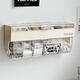 Sanqihu Multifunktionales Datenkabel Speicher Speichermobilmontierte Mobiltelefon Ladekabelverwaltung Netzteil Montagebox Rack Creme Color-Wand-Kabelspeicherbox