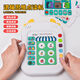 Zhongjieming Toys Zhongjieming Spielzeug Kinder Logik-Denkweise Training Maschine Intelligente Lernmaschine Frühaufschuldung Baby Puzzle Audio Point Reader 1-3 Jahre alte Junge, die 372 Logik Fragen berechnet