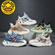 
G.DUCKKIDS little yellow duck shoes boys shoes summer 2025 new mesh breathable single net boys children's non-slip sports shoes HPN6221 fruit green 26