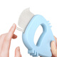 Pet shell comb, needle comb, cat comb, dog grooming, cleaning, knotting, cat fluffy hair comb, cat floating hair comb, pet comb - blue - 1 pc
