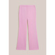 OBBLIGATO Origato Summer Green Fruit Collar D-Buckle Ribbon Asymmetric Top Cherry Blossom Pink Women's Pants S