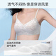 
Xunmeng [Same Model of Liang Jie] Underwear for women's petal lace thin breathable invisible and traceless comfortable sports bra Invisible skin (logo style) S (70ABC)