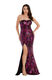 Dress the PopulationWomen's Nikita Mermaid Dress Fuchsia Multicolor Large