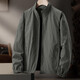 NASAOVER high-end brand jacket men's short spring and autumn thin windbreaker outdoor casual large size stretch loose sports jacket military green counter selection M 95-115Jin Jin equals 0.5 kg