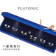 PLATONIC One Week Earrings Women's Light Luxury Silver Needle Week Earrings High-end Gift Box Jewelry Valentine's Day Birthday Gift for Girlfriend s925 Vegetarian Four-Leaf Clover Six Pairs Lighting Gift Box
