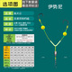 Anti-bottom fishing group, anti-off from the bottom line, double hooks, anti-bottom string hook, return to the bottom line group, fishhook, anti-bottom fishing group set, double hooks, anti-bottom fishing group, double hooks, Iseni No. 3