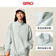 
SPAO Korean same casual jacket men and women same style outdoor fitness sports breathable stand collar jacket SPFS25SF01LD light gray# solid color M