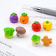 
GUYES mini cute cartoon vegetable system computer desktop Chinese workstation office desk small ornaments decorations Mengzi vegetables set 11