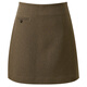 
Sancai 2025 autumn new skirt simple waist short skirt A-line skirt temperament simple commuting M coffee color pre-sale [payment within 15 days] sent M 160/68A