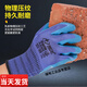 
Younaibao single-handed slippery wear-resistant breathable latex construction site labor protection gloves 24 Xingyu A698 blue single left hand M