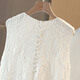 
Silk Cypress Sleeveless Dress 2025 Summer New Women's Elegant Temperament Round Neck Mid-Length A-line Skirt