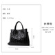 Reessy奢侈品包包女包单肩水桶包2025新款潮时尚字母斜挎手提包大容量 黑色(精致礼盒)