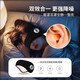 隔音耳罩眼罩耳罩遮光一体超强隔音睡眠耳塞防噪音睡觉不伤耳侧睡 【遮光隔音耳罩】纯黑色-送耳塞1对 【超强隔音  佩戴舒适】