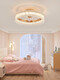 Освещение OPP (OPPLE) OPP Crystal Fan Light 2024 Новая гостиная световой световой спальни легкий потолок с электрическим вентилятором встряхива
