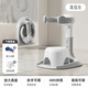 Dodohani infant bathing artifact baby stand bath bath bathtub children's shower table foldable hair washing hair and butt ABS version [no installation folding in seconds] Haoyuebai Five-stage adjustment + exclusive bath stool (delivered separately
