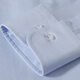CEO Yageol-Shirt Herren-Langsalzstreifen, blau, eisenfreies Geschäft im mittleren und jungen Zentimeter Hemd Lose Casual Herren-Hemd TLVP14380 37/165 [100-110jin [Jin gleich 0,5 kg]]