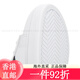 Clover (Adidas) Clover (Adidas) Official Ship Store Men's Shoes Spring New Three-Stripe Board Shoes Leather Surface 9195-White 39