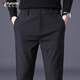 Pantalones casuales de pájaros carpinteros para hombres nuevos pantalones de negocios informales de patas rectas para hombres Pantalones delgados sin hierro sin hierro 5008 gris 30 (recomendado 110-120Jin [Jin equivale a 0.5 kg])