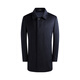 YOUNGOR Men's Coat Men's Wool Cashmere Blended Back Pants Business Coat Goose Down Liner Warm and Comfortable 2025 New Product Navy VYSY01N998FFA L 175/96A (Recommended 140-150 Jin Jin equals 0.5 kg)