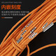 Mitzi steel wire nylon measuring rope thickened steel wire measuring rope with scale engineering pile foundation logging rope 100 meters sports rope ruler 100 meters rope built-in steel wire type-100 meters