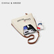 
CinvaiKrose official website shoulder bag women's bag 2025 new tote bag commuting armpit bag birthday Chinese Valentine's Day gift CK women's bag - milky white with brown [send your girlfriend to heart]