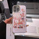 OLPAY赏花朱迪尼克适用苹果16pro磨砂彩银华为mate卡通手机壳iphone15p 透白色-GH9215米底赏花朱迪 OPPOA96