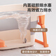 Babyhood (babyhood) children's bath barrel infant bath barrel baby newborn swimming bath barrel children foldable bath tub [upgrade] Sunshine orange (gift pack)