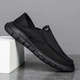 Dadong (Dusto) Sommer alter Peking-Stoffschuhe Herrenschuhe atmungsaktiv