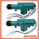 Lock de contrôle central des Motors litiens de la porte de camion 12V / 24V Motor 5/2 Ligne de verrouillage anti-vol Remote Contrôle 6626 Iron General Central Control 12V Fil complet en aluminium