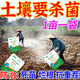 Soil-specific disinfectant and fungicide, soil-borne anti-recropping nemesis microbial agent, general land conditioner for farmland, soil fungicide, 2 bags