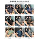In pure pajamas, men's summer thin ice silk short-sleeved teenagers can wear men's 2025 new home clothing set 12532 [Yunduo Cotton Crepe] L _(Suggested height 170, weight 100-