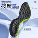 Sweat-absorbing and breathable insoles, anti-odor soft elastic, deodorizing, men, without being tired after standing for a long time, shock absorption, super soft sweat feet breathable [1 pair][Dali cotton] gray 41-42