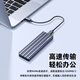 Getea Mobile Hard Disk Solid State 1T Высокоскоростной высокопроизводительный диск с высокой скоростью Hard Disk Type-C Computer Dual-Compurest 2T Solid State USB Drive Mac Computer Ноутбук Внешний 512G Gaming Office SSD [высокоскоростной 4TB] Серебряный серый (чтение пика 1050 МБ/с)