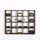 
Yonghuan solid wood bo ancient shelf lattice rack teapot display rack tea cup rack tea set storage rack multi-bow grid re-burning special shape 4839 grid