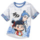 
Balabala official website children's pajamas little boy modal thin summer boy big children three-piece set home clothes Nezha 2025 new model 1M--ST-12353 170 12 sizes (120-130)cm
