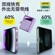 IMF direct operation, national 3C certification, can be used on airplanes and high-speed trains, super fast charging power bank, large capacity, portable power bank with built-in cord, suitable for Apple 20,000 mAh, exclusive version of iris blue, super fast charging + high-quality battery cells, 3C certification/same day and next day delivery, recommended top version, can be used on airplanes