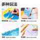 得力（deli）12色水溶性旋彩棒油画棒旋转出芯(混)(12色/筒)蜡笔炫彩棒套装幼儿画画礼物HM860-12学生开学礼物