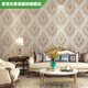 
Vinoa European style wallpaper precision pressing bedroom living room TV background wall 3D three-dimensional Damascus AB version wallpaper D style PE1105/meter gray (large flower style)
