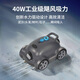Philips swimming pool automatic sewage suction machine cleaning robot pool bottom fish pond sewage suction machine turtle swimming pool underwater vacuum cleaner A60-intelligent automatic sewage suction machine 200 square meters free 3-meter telescopic pole