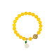 Bracelet de pod d'agate jaune naturel Luxurant luxe chinois Fashion Original Salle Source sucre cube Tiger Eye Stone Bracelet Women's Bijoux C679 Yellow Agate Pod Bracelet