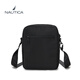
NAUTICA Business Casual Vertical Crossbody Bag Adjustable Shoulder Strap Business Travel Crossbody Bag Black