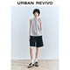 UR2025 Summer New Women's Simple Check Randeveless Tie-Fitting Ship Blous