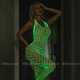 Mommy loves luminous one-piece socks luminous stockings mesh one-piece socks fluorescent strap bra full body socks large size fishnet slings 6630 average size 80-130Jin [Jin equals 0.5 kg]) confidential shipping