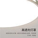 
Full spectrum package Zhongshan lamp living room lamp main lamp modern simple atmospheric rectangular LED ceiling lamp headlight 36W Full spectrum eye protection RA9738*38CM-36W-