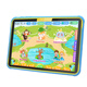 Aixuebao three-proof version children's tablet learning machine with blue light filter, anti-fall and eye protection, large screen early education machine for young children to connect to primary school, synchronous point reading machine for boys and girls, growth companion gift, flagship version/6G+128G, preschool + primary school + Android + smart finger reading + eye protection + anti-addiction
